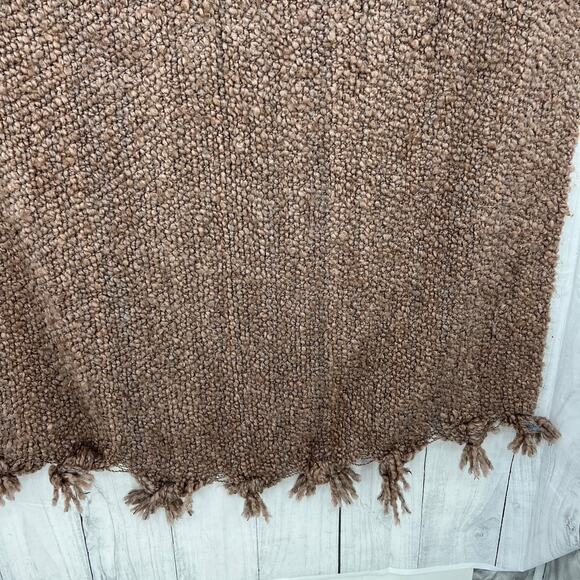 Kennebunk Weavers USA Brown Campbell Polyester Acrylic Woven Throw Blanket - Picture 7 of 9